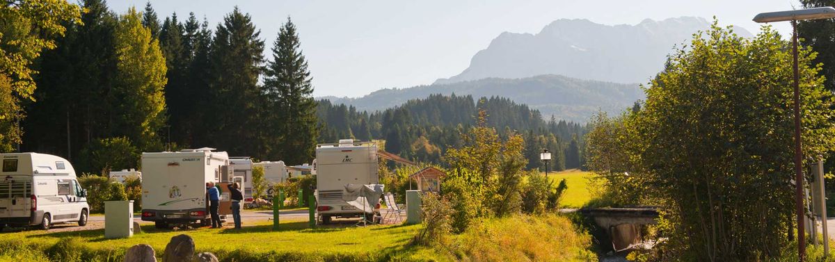 Camping Alpen-Caravanpark Tennsee Klais - Krn, Campingplatz Bayern, Bayern