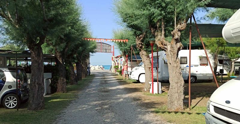 Camping Arcobaleno Roseto degli Abruzzi, Campingplatz Abruzzen, Teramo