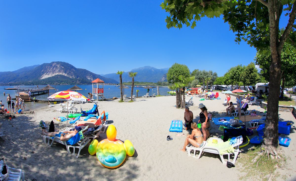 Camping Village Isolino Verbania, Campingplatz Piemont, Verbano-Cusio-Ossola